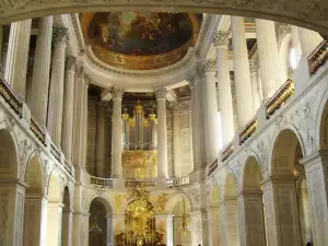 Най-красивите църкви по света - Снимка Цървката във Версайския дворец