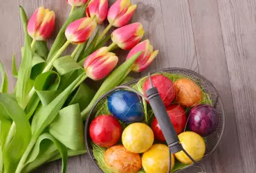 Боядисайте яйцата с естествени бои: Ето как!