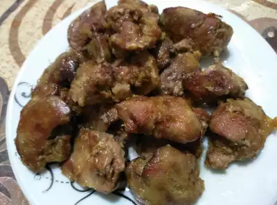 О рецепте куриной печени с солеными огурцами