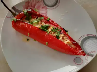 Запеченный болгарский перец в духовке