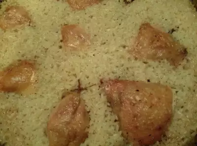 Куриная грудка с рисом