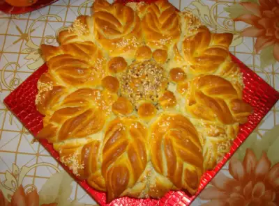 Хлеб погача на дрожжах на праздник - Рецепт | sunnyhair.ru