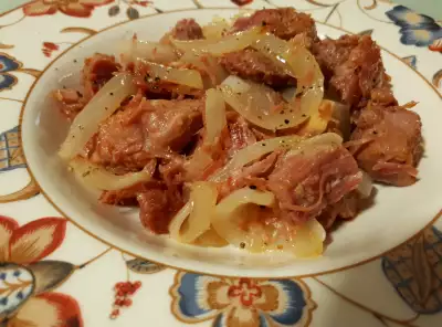 Тушеная свинина на сковороде классический пошаговый рецепт с фото быстро и просто от Юлии Косич