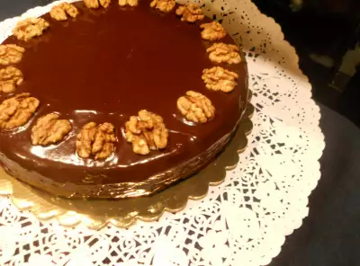 Шоколадно-карамельный тарт онлайн рецепт с подробным видео