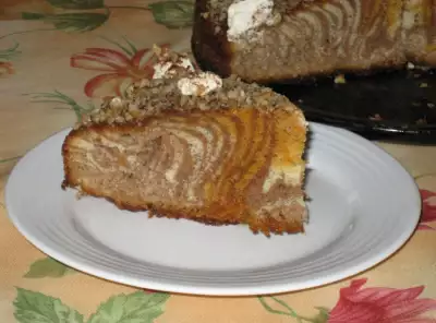 Пирог “Зебра” и как его приготовить