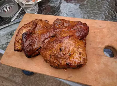 Запеченное мясо в рукаве с картофелем