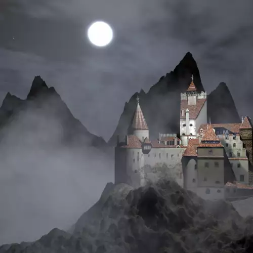 Witches and Vampires Gather at Dracula's Castle