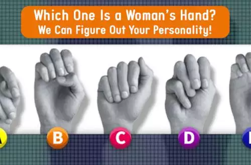 Guess Which Hand is a Woman`s to Reveal your True Self