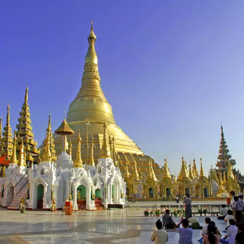 Shwedagon Pagoda in Burma