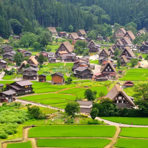 Исторически селища Ширакава-го и Гокаяма