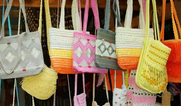 Плетени чанти