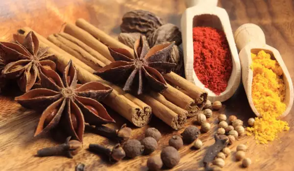 Allspice and anise