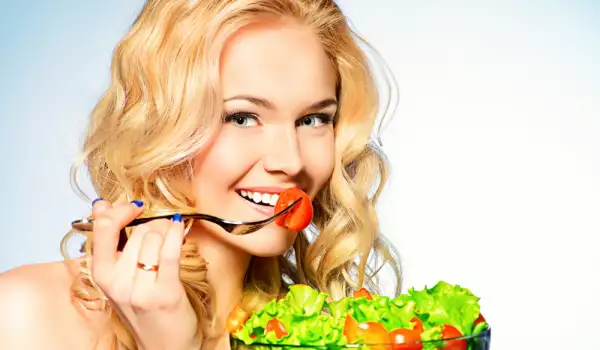 Green salad consumption