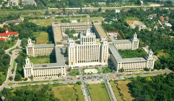 Палата на Парламента в Букурещ, Румъния