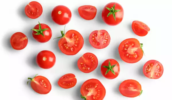  Съхранение на нарязани домати 