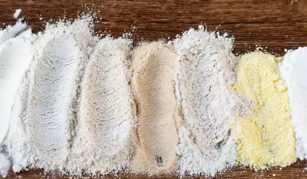 Healthy types of flours