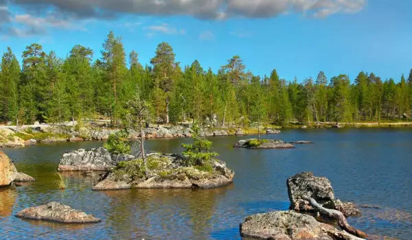 Езеро Инари, Финландия