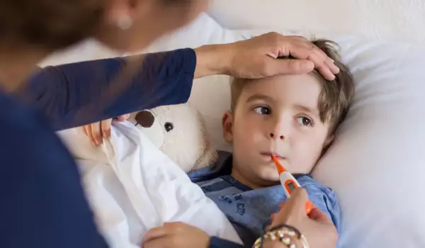 a fever can also be a sign of an allergy in children