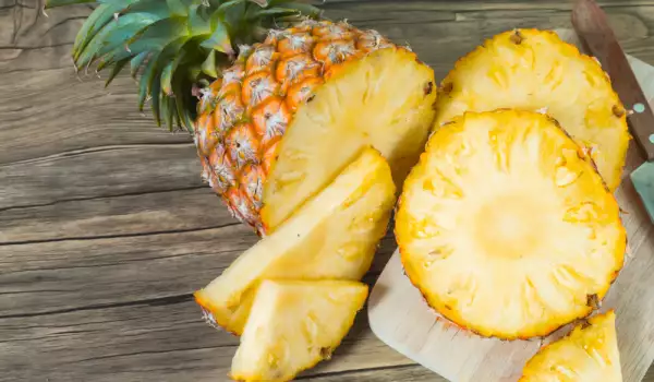 Pineapple is a low-calorie fruit