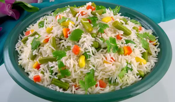 Pilaf cu orez basmati