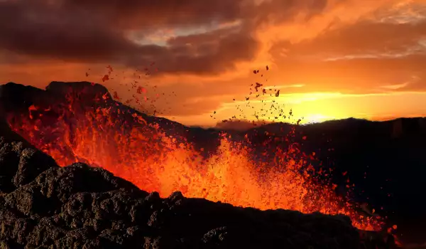  Изригване на вулкан в най-лошата година 