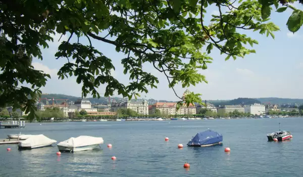 Езерото в Цюрих