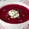 Крем супа от червено цвекло
