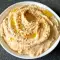 Hummus van kikkererwten en witte bonen
