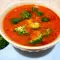 Sopa de brócoli y tomate