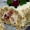 Puff Pastry Roll with Cream and Fruit
