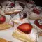 Stracciatella Cream Puff Pastries with Strawberries