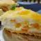 Tarta de queso con mascarpone y melocotones