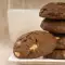 Шоколадови бисквити с ядки
