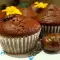 Chocolate Muffins with Chestnuts