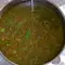Супа от печено агнешко със зелении