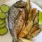 Baked Sea Bream with Garnish