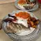 Egzotičan ručak sa oradom, hobotnicom, plantainom i basmati pirinčem