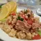 Salat mit Couscous und Thunfisch