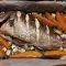 Oven-Baked Red Sea Bream with Sweet Potatoes
