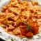 Farfalle with Tomatoes and Cream