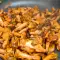 Chanterelle Mushrooms with Butter, Garlic and Parsley