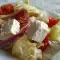 Salat mit Cherrytomaten und Eisbergsalat