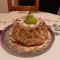 Caramel Walnut Pie with Apples and Pears