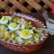 Картофена салата с риба тон, гъби и варени яйца
