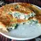 Keto Nettle Pie with Cheese