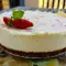 Keto Cake with Strawberries and Mascarpone