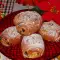 Коледни пънчета със стафиди и бадеми