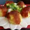 Potatoes with Cheese and Jamon
