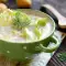 Lettuce, Spring Onions and Dill Soup