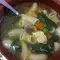 Макаронена супа с тофу